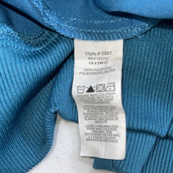 Teal Momentum By Maevn Scrub Jacket Size M - Picture 9 of 11